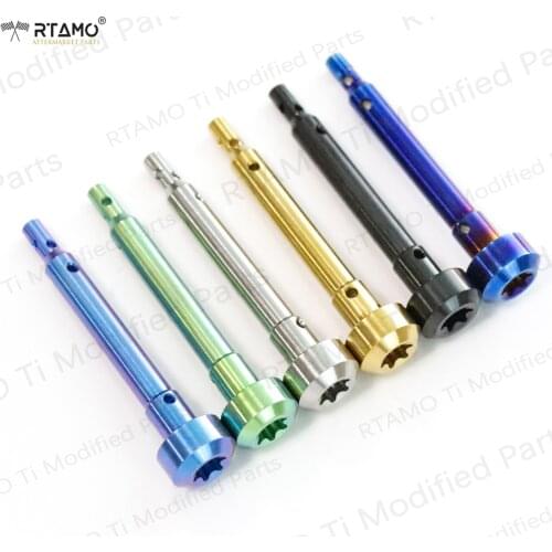 Cylindrical Head Titanium Brake Caliper Pad Pin Rear For Motorcyle Oil Disc Brake Clamp Caliper Guide Pin Bolts