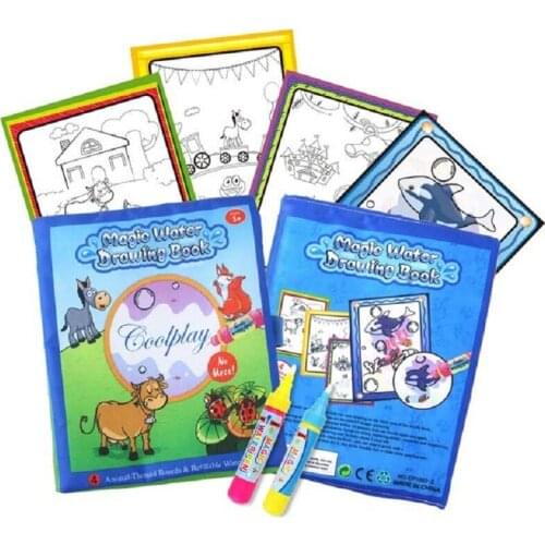 Early Childhood Education Puzzle Magic Cloth Baby Clear Graffiti Water Canvas Book Boy Girl Chind Iift Love