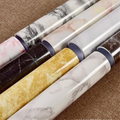 Imitation stone PVC self-adhesive wallpaper waterproof wear-resistant furniture renovation stickers paint stove cabinet stickers