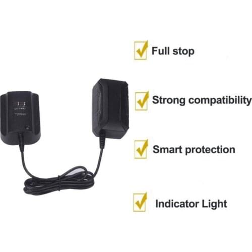 For Dewalt 14.4V 18V 20V Lithium Battery Charger CB201 DCB200 DCB140 DCB141 DCB142 DCB143 EU Plug Charger 1A Security charging