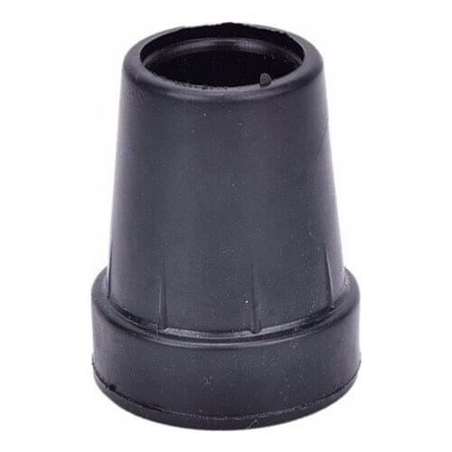 1.9cm 1 PCS ubber Walking Hiking Stick End Cover Tips Cane Crutch Pad Rubber Heavy Duty Metal Ferrule End Bottom