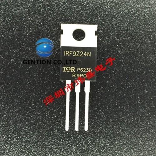 10PCS IRF9Z24NPBF IRF9Z24N TO-220 channel 55V 12A in stock 100% new and original