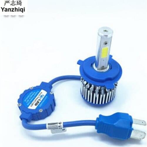 2pcs/lot High-Power Super White H4 LED HeadLight lamps For 2007-2013 Nissan X-Trail High beam and Low beam integrated lights