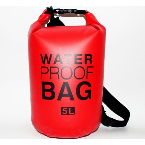 20L Outdoor Waterproof Sports Bag Cover Beach Swimming Shoudler Bags Bucket Ultralight Camping Diving Storage Bag