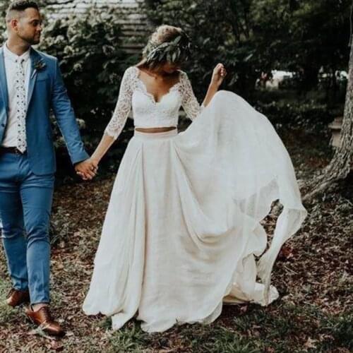DAILOU Lace Wedding Dresses