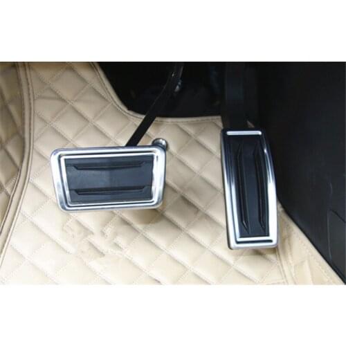 Car Brake & Accelerator Pedal Cover Set fit for 2016 2018 Cadillac XT5