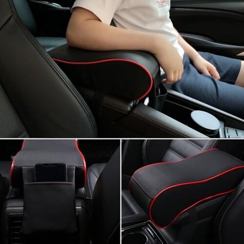 Car Armrest Pad For Toyota Prius Levin Crown Avensis Previa FJ Cruiser Venza Sienna Alphard ZELAS HIACE CONCEPT-i Ride