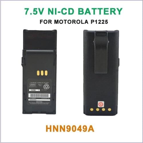 New Arrival HNN9049A1200mAh Ni-Cd 7.5V Battery For Motorola Radius P1225 P1225 LS