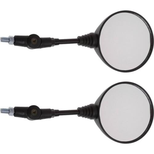 NEW-Universal Motorcycle Folding Mirror Motorbike Street Bike Side Mirrors Rearview Scooter Mirror 8/10Mm For Honda Suzuki Kawas