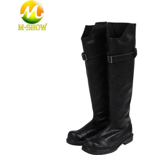 Final Fantasy VII Remakes Sephiroth Cosplay Shoes Sephiroth Boots For Adult Men Any Size