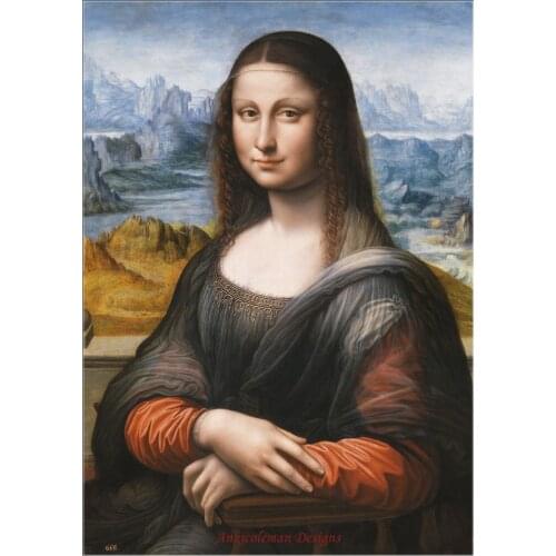 Needlework for embroidery DIY DMC High Quality - Counted Cross Stitch Kits 14 ct Oil painting - Gianconda