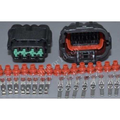 Shhworldsea 8 Pin 2.2mm 6185-1177 6188-0736 Automotive Connector Plug Female Male Headlight Socket For Nissan Sylphy Teana