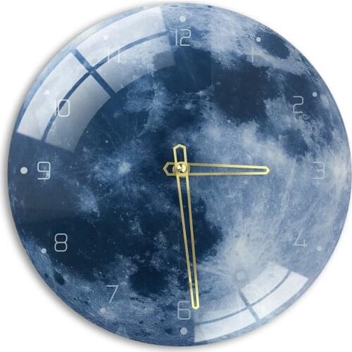 Nordic Marble Wall Clock Modern Minimalist Bedroom Art Clocks Personality Creative Living Room Fashion Wall Watch Home Decor