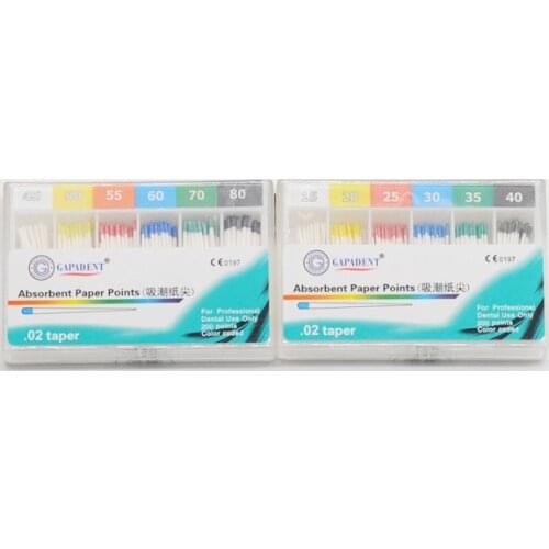 Dentistry Item 200Pcs/Pack Dental Absorbent Paper Points Root Cancel Endodontics Cotton Fiber Tips