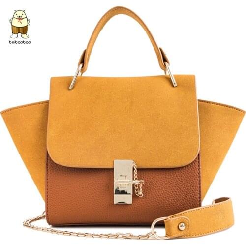 Beibaobao Womens Designer Handbag Ladies Large Shoulder Messenger Bag Fashion Female bag 2020 New Quality Matte PU Leather