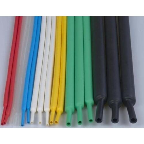 1M 11mm Dia High Temperature Black Soft Flexible Cable Sleeve Insulation Heat Silicone Rubber Shrinkable Tubing Shrinking Tube