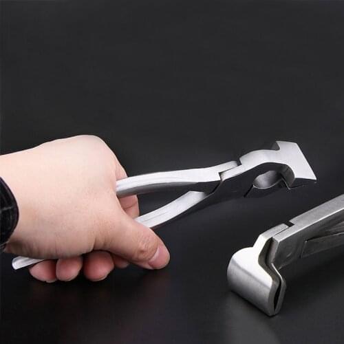 1pcs Straight/Elbow Pliers Leather Edge Pliers Folding And Holding Pliers Leather Bags Luggage Shoes Handmade Leather DIY Tools