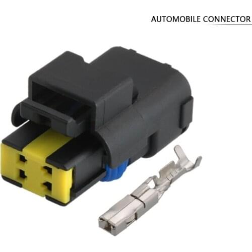 100 Sets Delphi 2 Pin Way 12162017 H1348-2P H1490-2P Automotive Waterproof Connector Female Male Plug for Buick DJ70217A-1.5-11