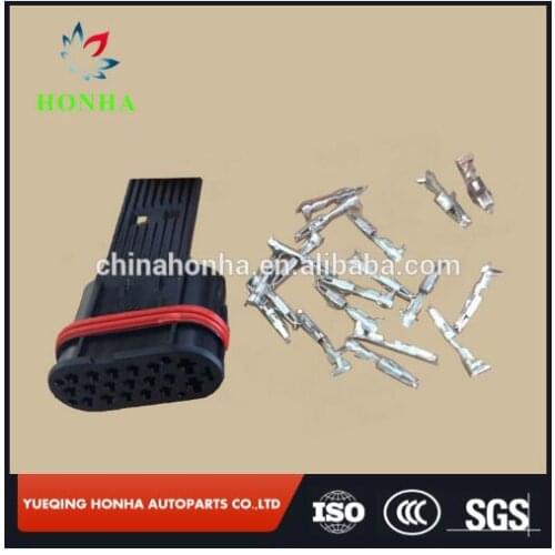 50/100 pcs 9002862E DJ7181-1.5-3.5-21 sealed 18 pins female wire harness automotive electrical connector