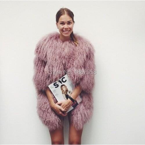 Brangdy Long Fur Coats