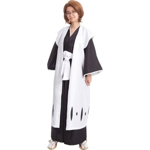 Brdwn BLEACH Unisex Divisi 10th 5th 8th Captain Hitsugaya Toushirou Aizen Sousuke Kyoraku Shunsui Cosplay Costume Die Pa Kimono