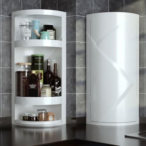 Household Bathroom Rack Rotating Suction Wall Type Bathroom Sink Waterproof Cosmetic Storage Rack Debris Storage Holder