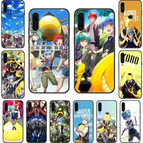Assassination Classroom Anime Phone case For Samsung Galaxy A 3 5 8 9 10 20 30 40 50 70 E S Plus 2016 2017 2018 2019 black