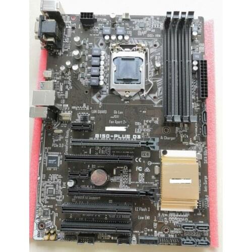 Desktop Motherboard Asus B150-PLUS D3 B150 LGA 1151 For Core i7 i5 i3 DDR3 64G USB3.0 Used Mainboard