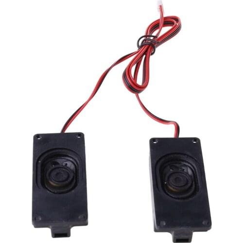 2Pcs 3070 Advertising LCD TV Speakers Loudspeaker 4 Ohm 3W Rectangle Speaker New 831D
