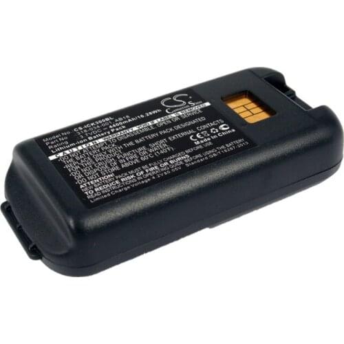 Cameron Sino Barcode Scanner Replacement Li-ion Battery 4400mAh For 318-033-001 Soundmaster CK3, CK3A, CK3C, CK3 Free Tools