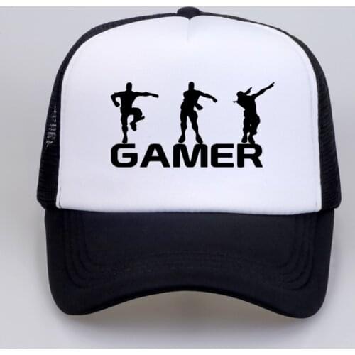 Cool Video Game Gamer Baseball cap Funny Birthday Gift For Men Husband Boyfrined Boys Kids Summer Mesh Snapback Hats bone
