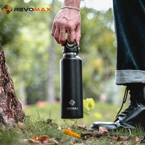 RevoMax 473ml 16oz Travel Coffee Mug Stainless Steel Thermos Tumbler Cups Vacuum Flask thermo Water Bottle Tea Mug Thermocup