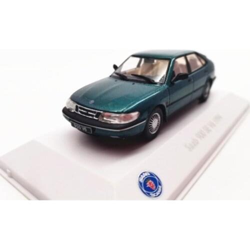 Diecast 1/43 Scale Model Cars SAAB 900 V6 1994 Alloy Classic Car Adult Collection Static Display Childrens Toy Gift Boys