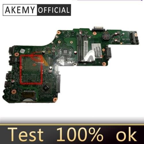Akemy V000275390 Main Board For Toshiba Satellite C855 C855D Laptop Motherboard DDR3 6050A2509701-MB-A03