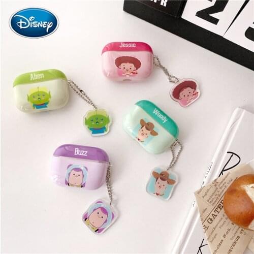 Cute Cartoon Woddy Buzz Three-eyed Airpods Pro Protective Cover Cartoon Apple Bluetooth Headset Cover Creative Gift Pendant