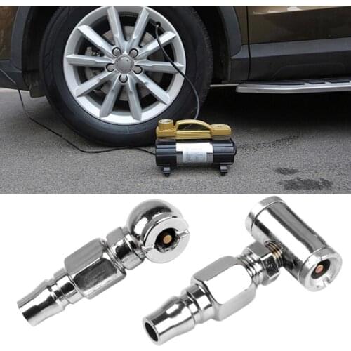 Tire Inflator Double-head Inflator Nozzle Dual-purpose Inflator Nozzle Hand-operated Inflator Rod