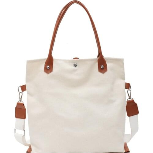 2021 New Fashion Handbags Women Bags Large Capacity Versatile Shoulder Bag Canvas Double Shoulder Strap Diagonal Bag Tote Bag