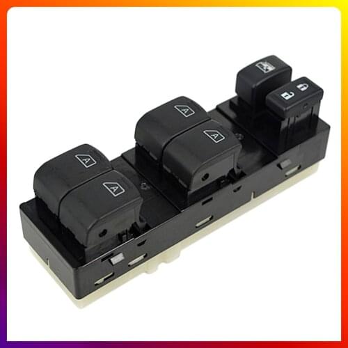New Black Plastic And ABS Good Quality Master Main Power Window Switch Fit For Nissan 25401-9N00D