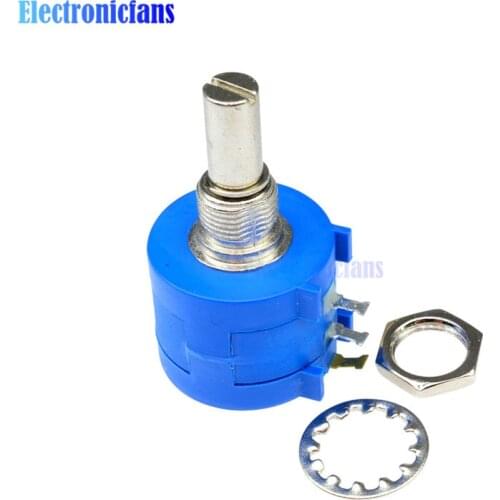 3590S-2-104L 100K Ohm Rotary Wirewound Precision Potentiometer Pot 10 Turn