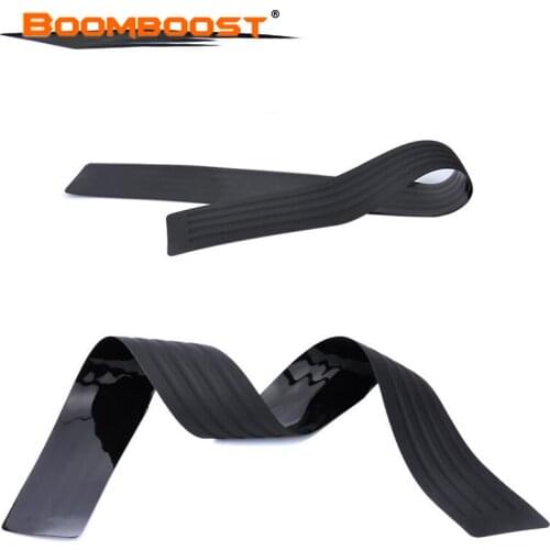 Rubber XV BRZ Smart For Subaru/Forester Car Accessaries Pad Protector Car Trunk Bumper Guard Pad Auto Sill Plate Bumper Guard