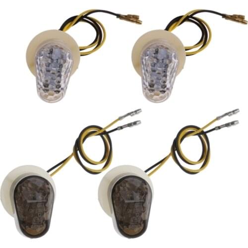 Motorcycle 12V Flush LED Turn Signal Light for yamaha YZF R1 R6 R6 SFZ1S FAZER Q9QD