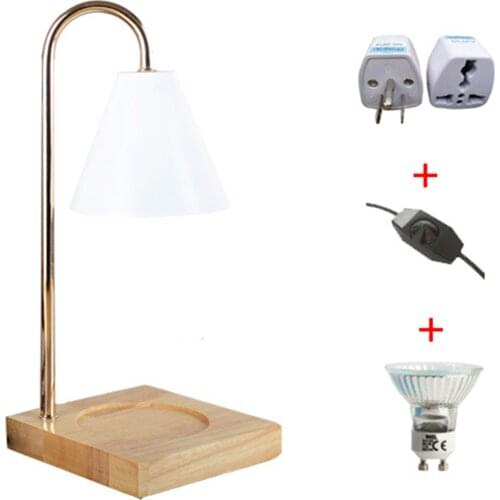 Aromatherapy Wax Candle Warmer Electrical Fragrance Lamp Dimmable Table Lamp