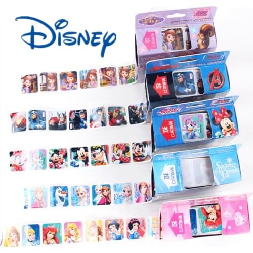 200PCS/1 box Disney Mickey Frozen Princess Marvel Sticker Suitcase Bicycle Computer Skateboard Children Gift