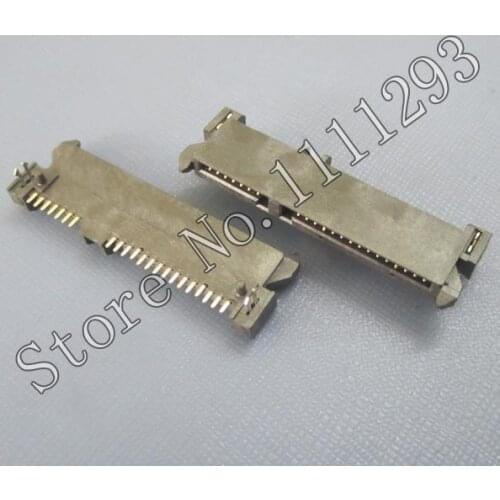 5pcs/lot SATA HDD Receptacle R/A SMD for Asus Dell HP Laptop etc SATA HDD Connector 22pin H4.0