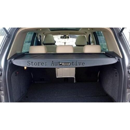 Car Rear Trunk Security Shield Cargo Cover For Honda FIT JAZZ 2004.2005.2006.2007 High Qualit Black Beige Auto Accessories