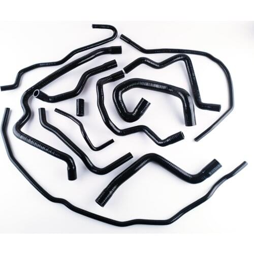 For Ford Focus Duratec MZR 1.8L 2.0L Silicone Radiator Coolant Hose 12pcs