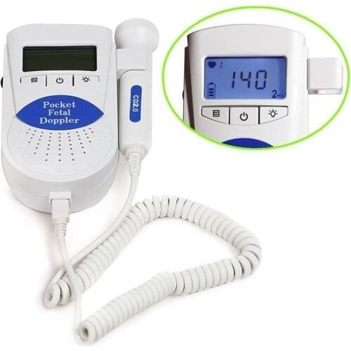 Home fetal heart rate monitor without radiation to detect fetal heart and fetal movement monitor fetal heart rate