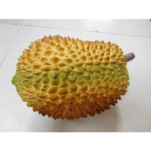 Food Durian Fruit Toys Model Simulation Vegetables Early Educational Kid Pretend Play House Kitchen Toy Foam Fruitage Fake 2021