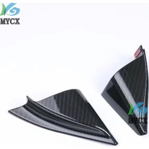 For Mazda CX-8 CX8 CX 8 2018 2019 Car Front Door Window Inner Triangle A Colum Cover Trim Interior Moulding Accessory