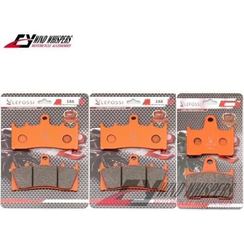 Motorcycle Front Rear Brake Pads For Suzuki GS 1200 GS1200 GSX 1400 2001 2002 2003 2004 2005 2006 2007 GSXR1000 GSXR 1000 01 02
